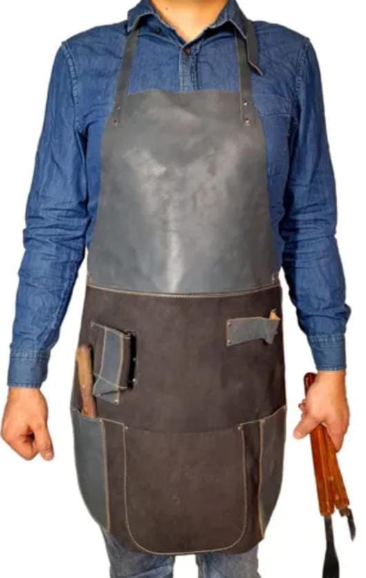 Delantal o Pechera de cuero